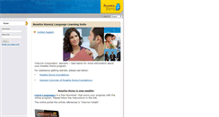 Desktop Screenshot of chevron-totale.rosettastoneenterprise.com